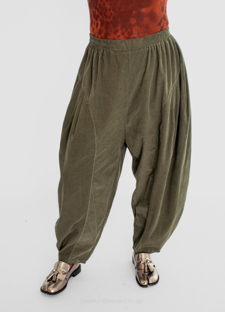 T by Transparente Micro Cord Pant - Essential Elements Chicago