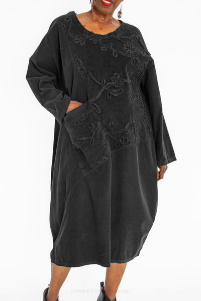 T by Transparente Patchwork Dress - Essential Elements Chicago