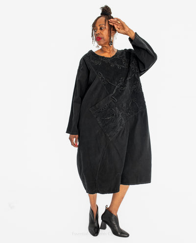 T by Transparente Patchwork Dress - Essential Elements Chicago