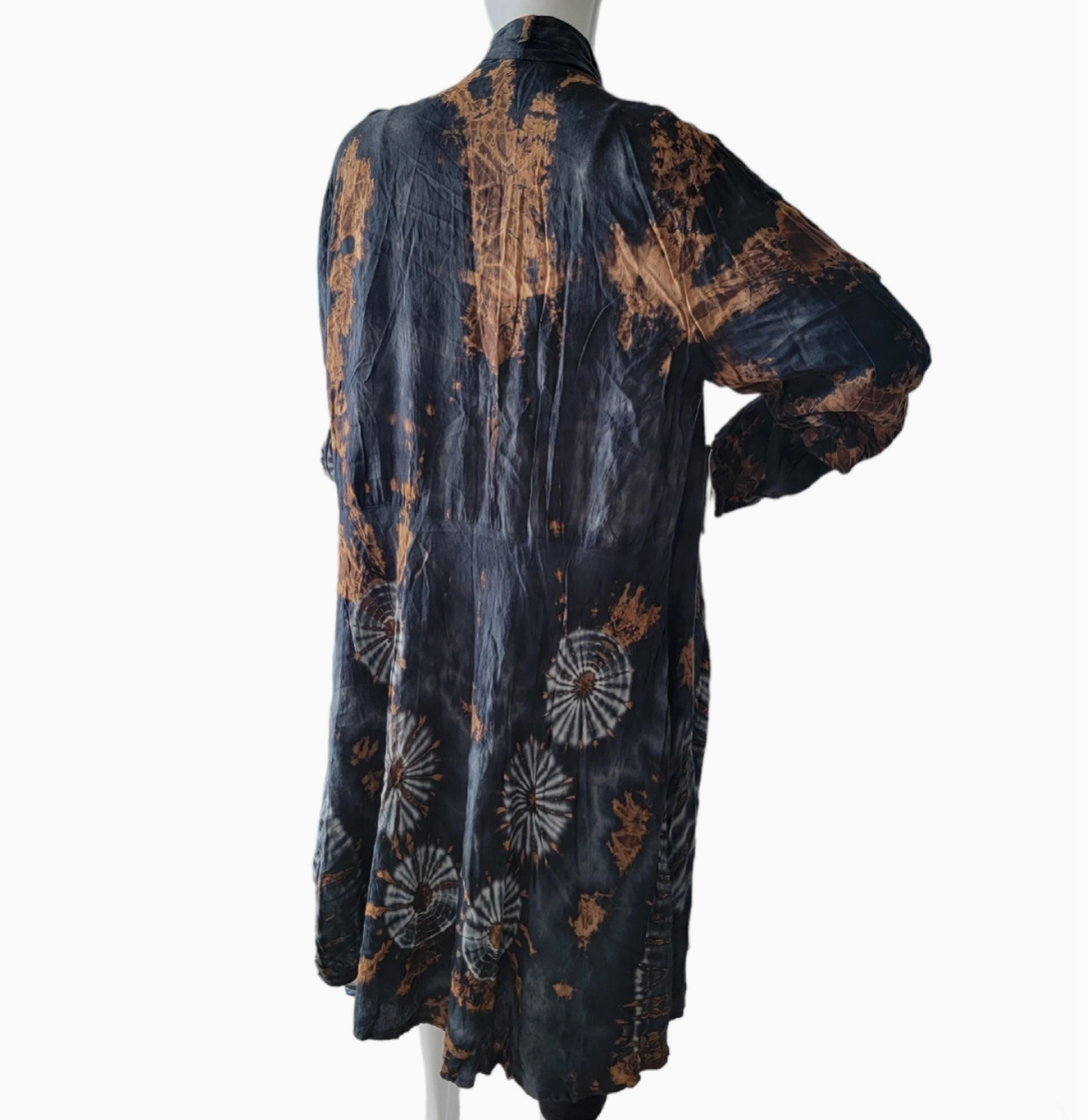 Tie Dye Kimono-Duster