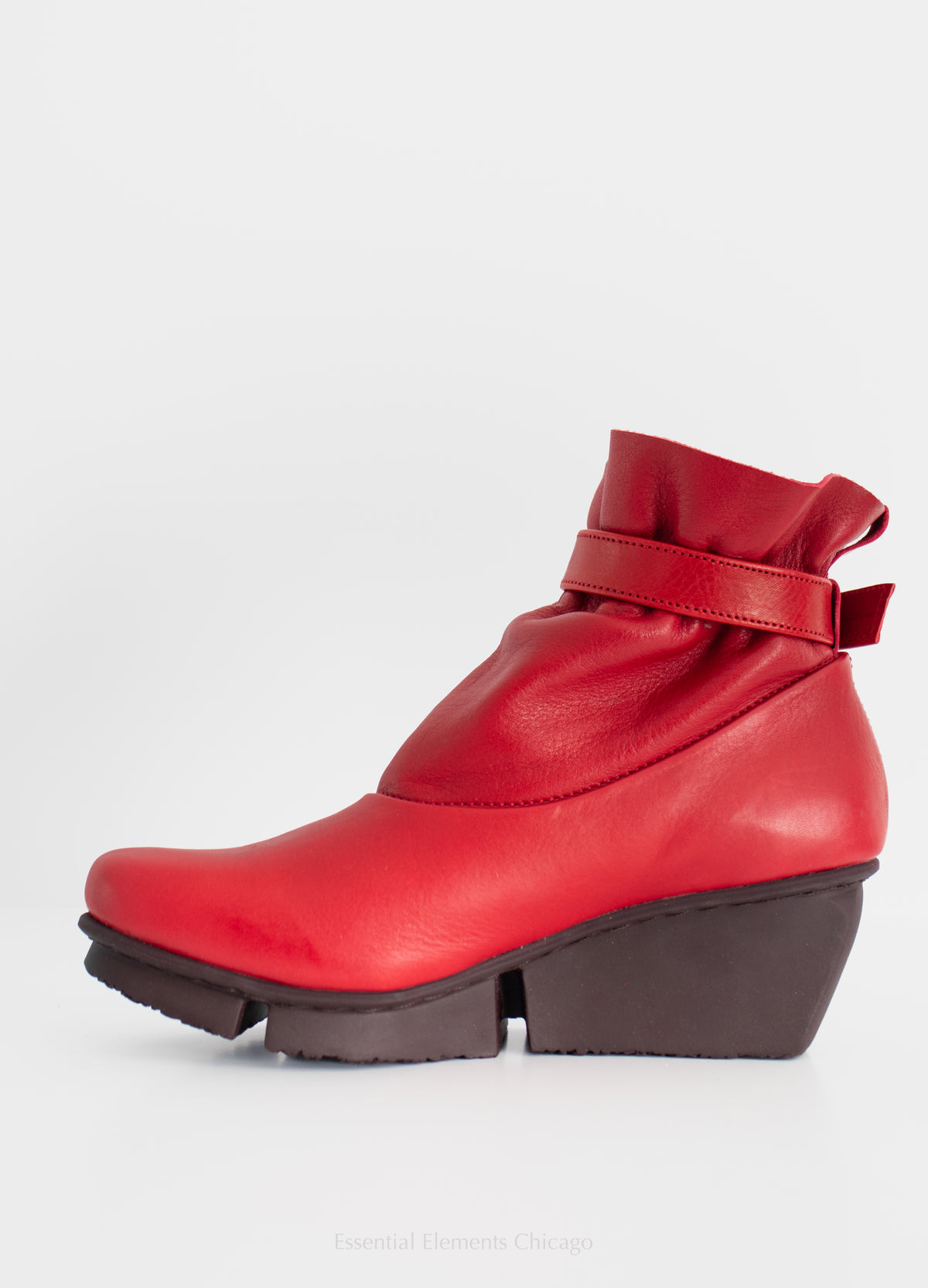 Trippen Clasp Bootie, Red
