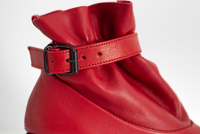 Trippen Clasp Bootie, Red