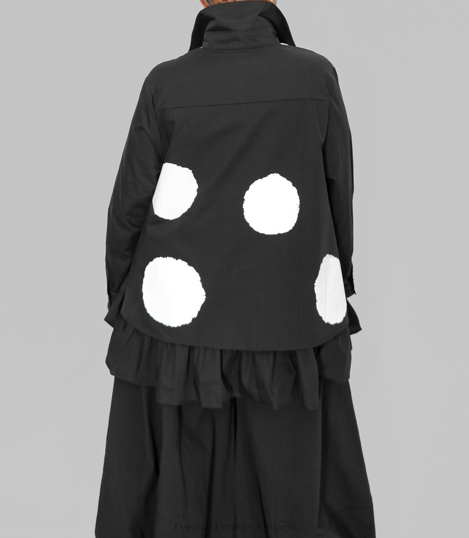 Vanite Couture White Circle Top