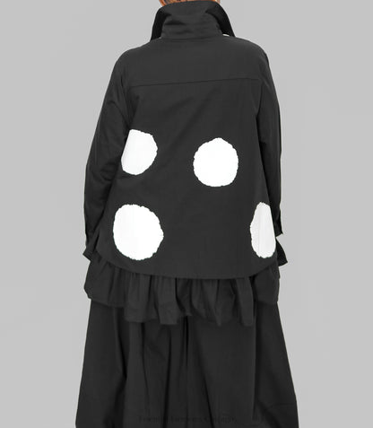 Vanite Couture White Circle Top