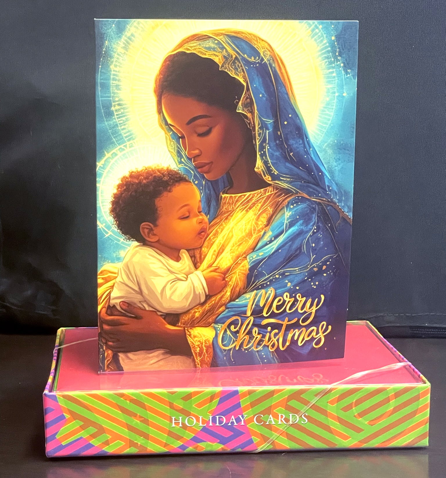 Shades of Color Merry Christmas Boxed Cards