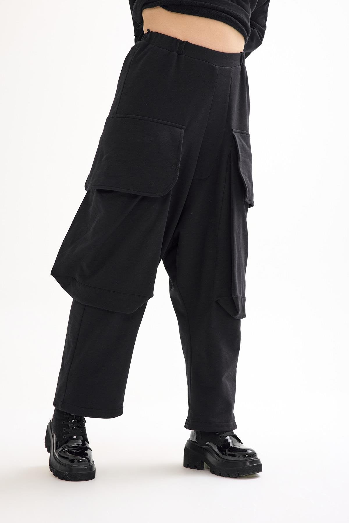 Zilberman Big Pocket Pants, Black