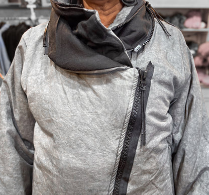 Zilberman Cotton and Wool Coat - Essential Elements Chicago