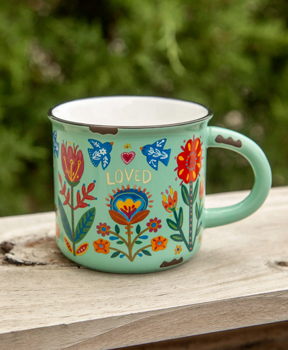 A Natural Life LOVED Campfire Mug - Essential Elements Chicago