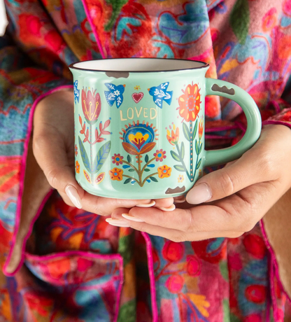 A Natural Life LOVED Campfire Mug - Essential Elements Chicago