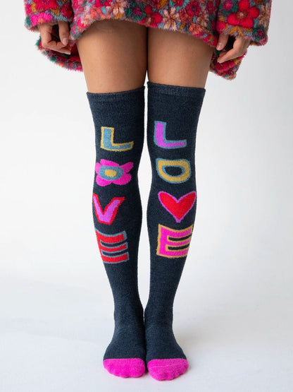 A Natural Life Over The Knee Socks - Essential Elements Chicago