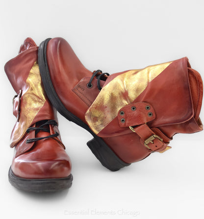 A.S. 98 Sebby Boot, Ginger - Essential Elements Chicago