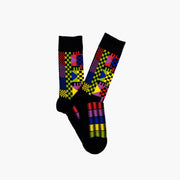 Afropop Geom Socks - Essential Elements Chicago