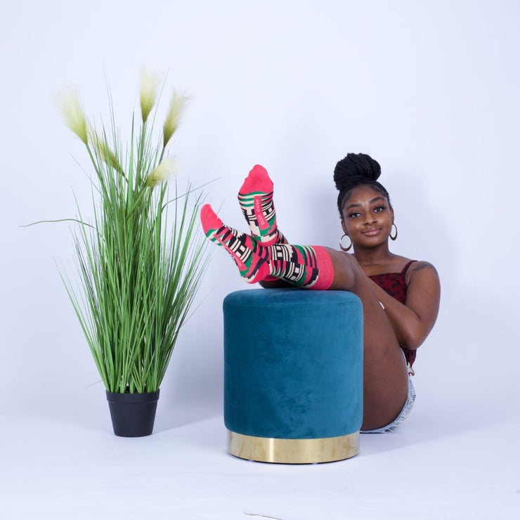 Afropop Scholar Socks - Essential Elements Chicago
