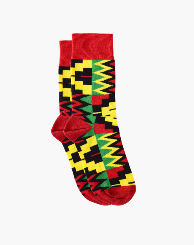 Afropop Zion Socks - Essential Elements Chicago