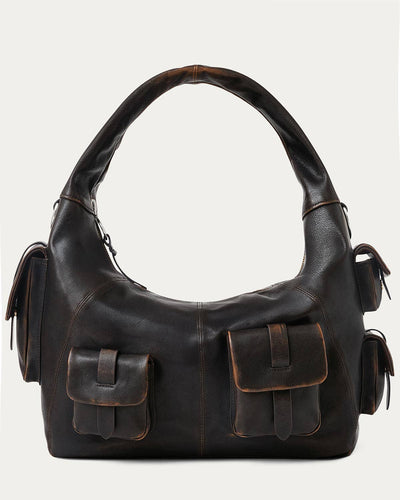 Aimee Rebel Shoulder Bag - Fudge Brush Off - Essential Elements Chicago