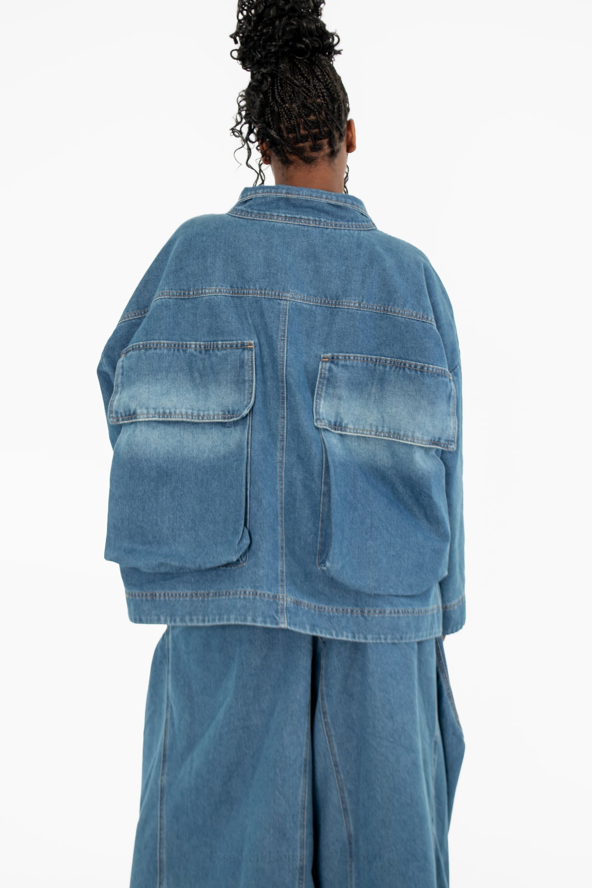 Alembika Four Pocket Denim Jacket - Essential Elements Chicago
