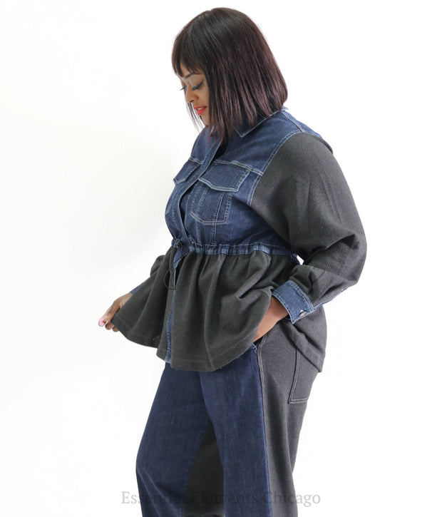Alembika Urban Denim & Fleece Jacket - Essential Elements Chicago