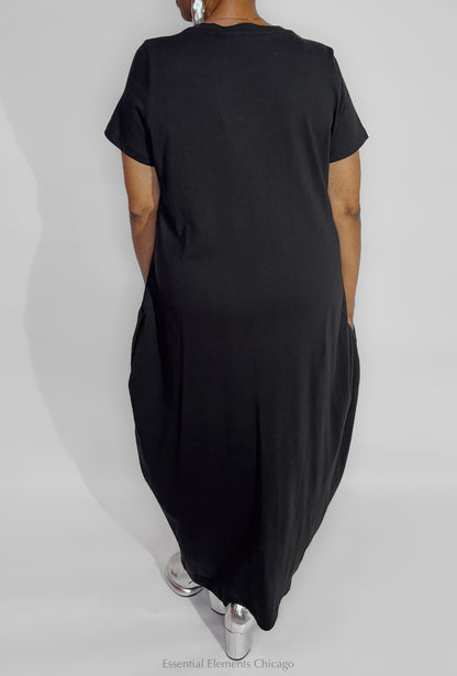 Alembika Urban Staple Dress, Black - Essential Elements Chicago