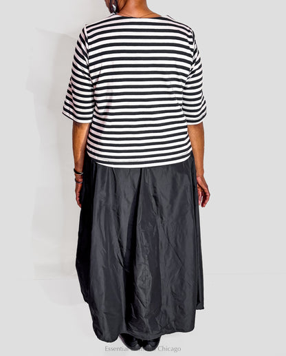 Alembika Urban Stripe Cardi Dress - Essential Elements Chicago