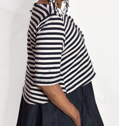 Alembika Urban Stripe Cardi Dress - Essential Elements Chicago