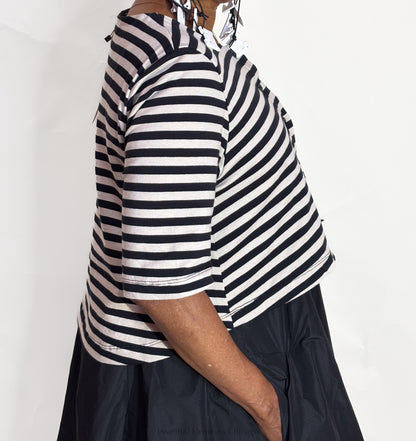 Alembika Urban Stripe Cardi Dress - Essential Elements Chicago