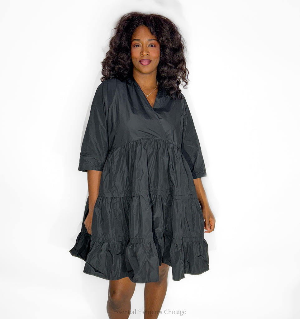 Alembika Urban Tiered Mini Dress - Essential Elements Chicago