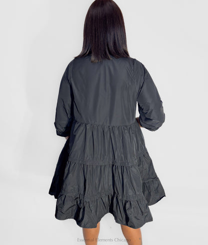 Alembika Urban Tiered Mini Dress - Essential Elements Chicago