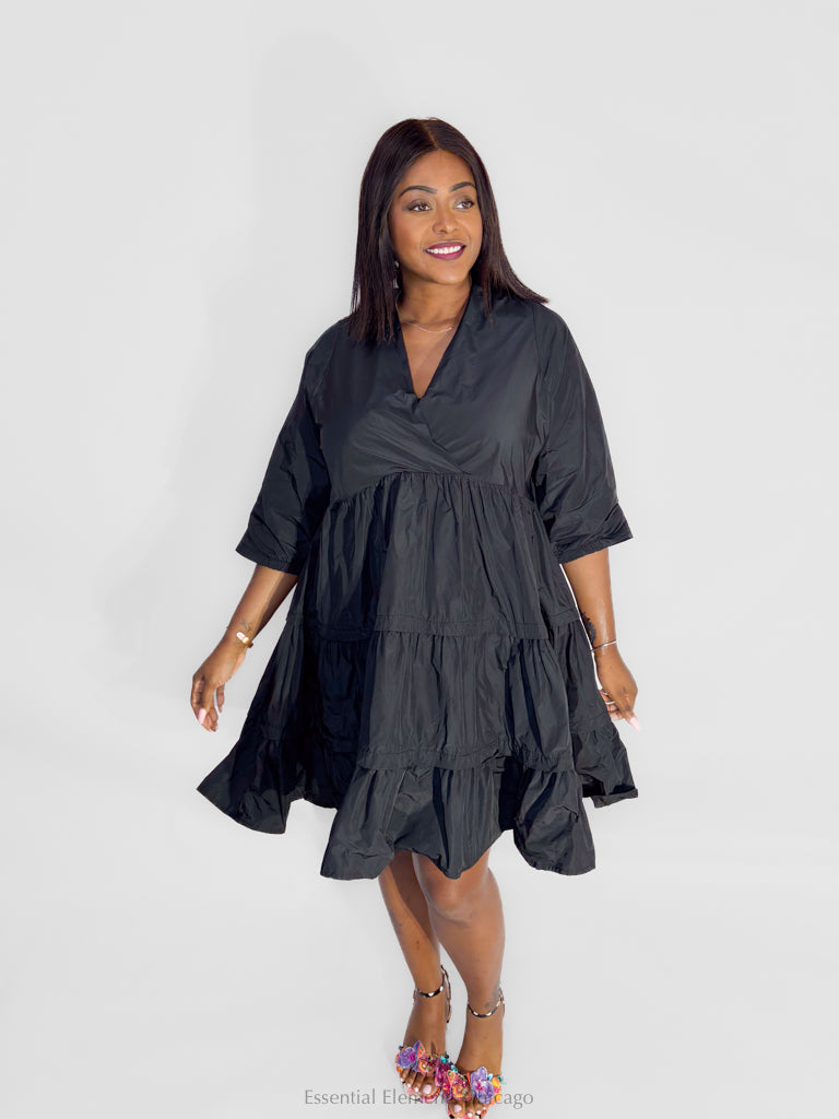 Alembika Urban Tiered Mini Dress - Essential Elements Chicago