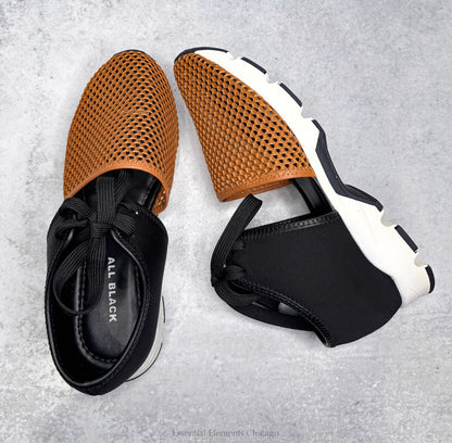All Black Amazing Mesh, Brown - Essential Elements Chicago