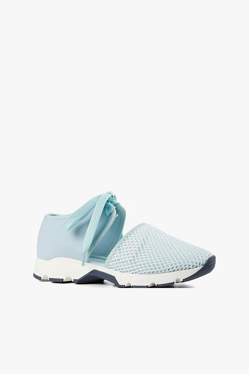 All Black Amazing Mesh Sneaker, Blue - Essential Elements Chicago