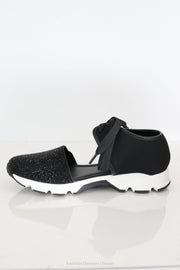 All Black Amazing Pave Sneaker - Essential Elements Chicago