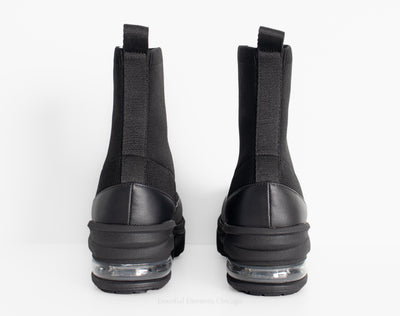 All Black Ankle Air Sneaker - Essential Elements Chicago