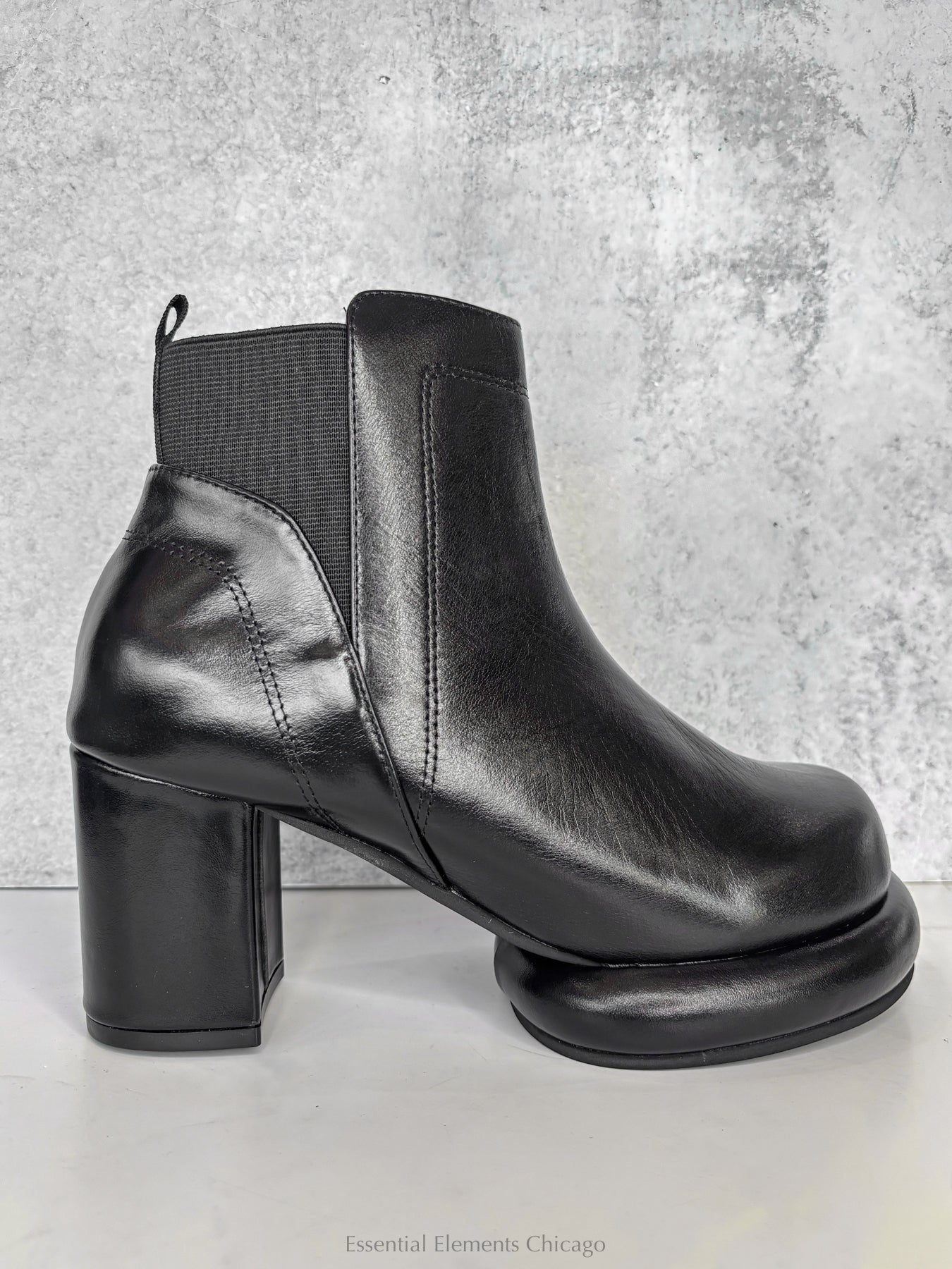 All Black Easy Mod Bootie - Essential Elements Chicago