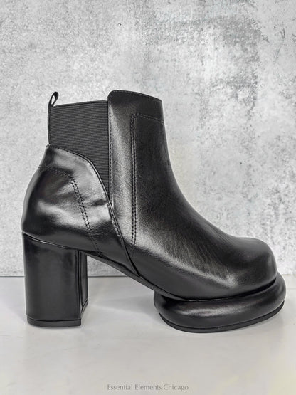 All Black Easy Mod Bootie - Essential Elements Chicago