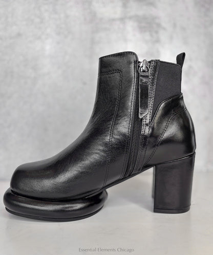 All Black Easy Mod Bootie - Essential Elements Chicago