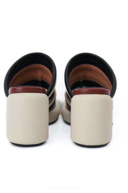 All Black Mod Bold Band Sandal - Essential Elements Chicago