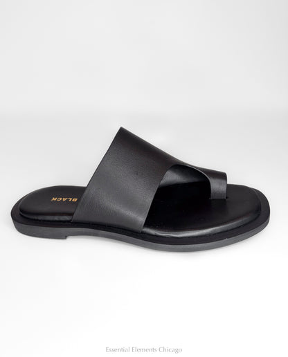 All Black One Side Slide, Black - Essential Elements Chicago