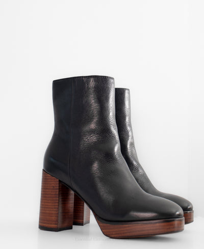 All Black Sleek Glamour Bootie - Essential Elements Chicago