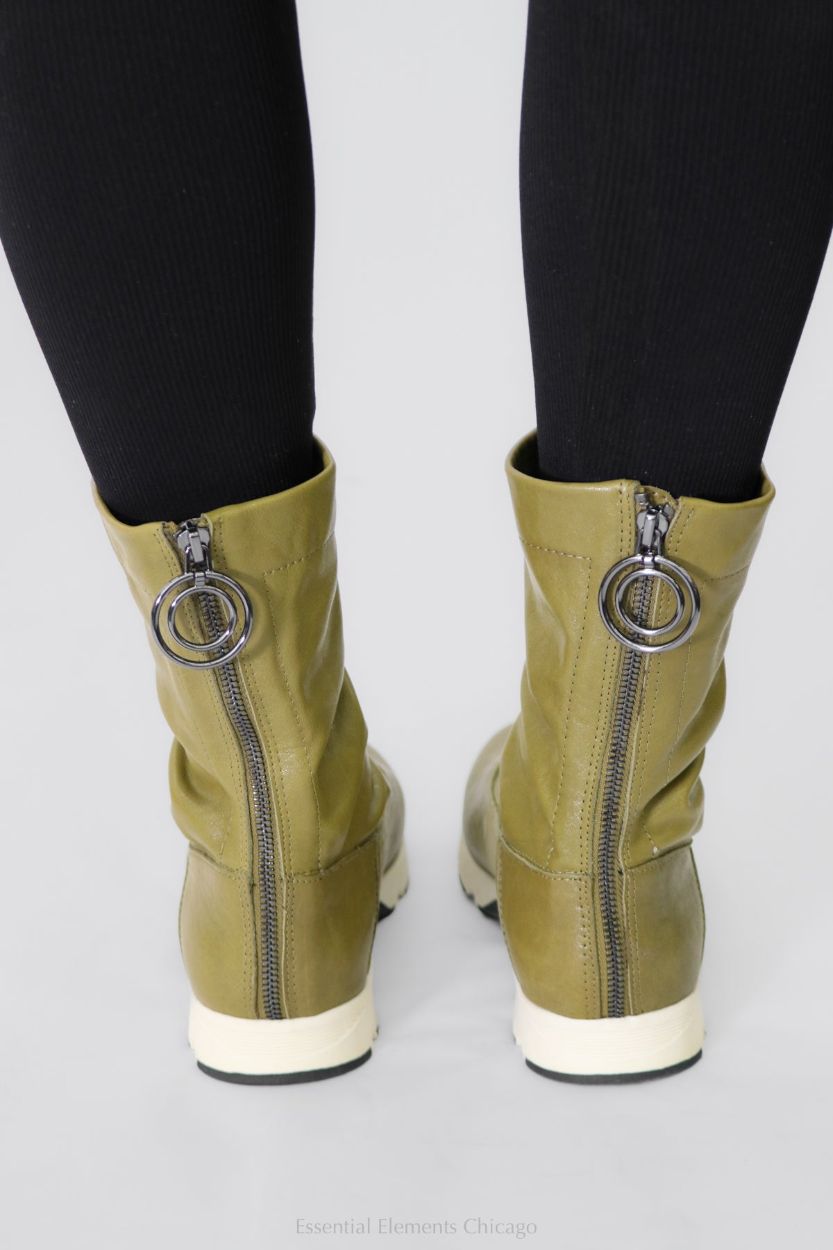 All Black Sneaker Bootie