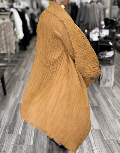 Alquema Havana Coat, Gold - Essential Elements Chicago