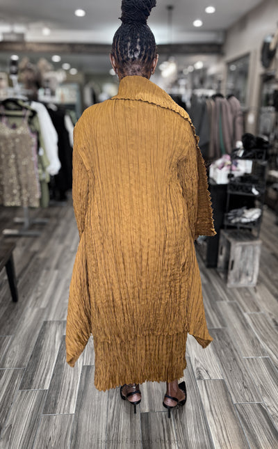 Alquema Havana Coat, Gold - Essential Elements Chicago