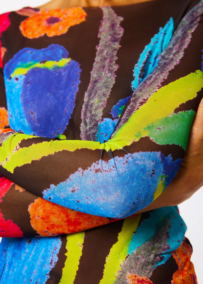 AMB NudiTee Top, Petal Pop