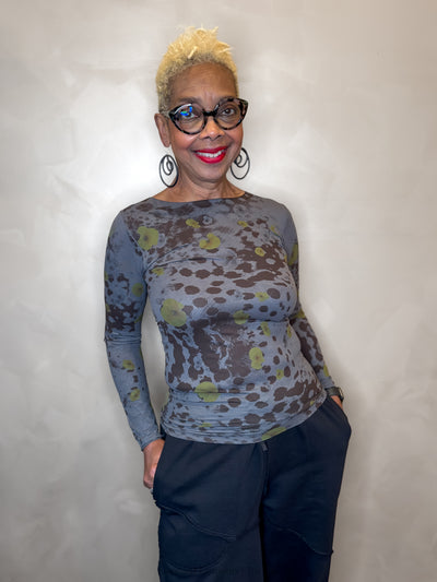 AMB Wild Floral Second Skin Top - Essential Elements Chicago