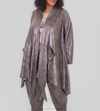Amma Lunar Jacket - Grey - Essential Elements Chicago