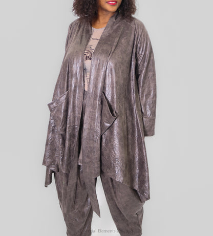 Amma Lunar Jacket - Grey - Essential Elements Chicago