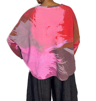 Andrea Geer Boxy Top, Pink - Essential Elements Chicago