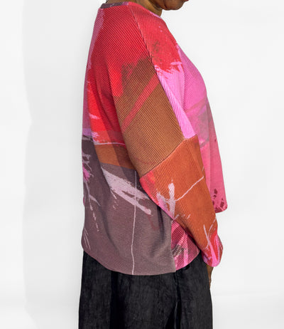 Andrea Geer Boxy Top, Pink - Essential Elements Chicago