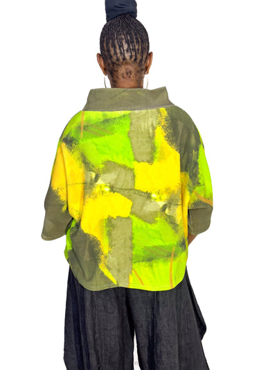 Andrea Geer Funnel Neck Top - Essential Elements Chicago