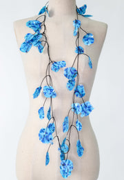 Annemieke Summer Teal Recycled Bottle Caps Necklace - Essential Elements Chicago