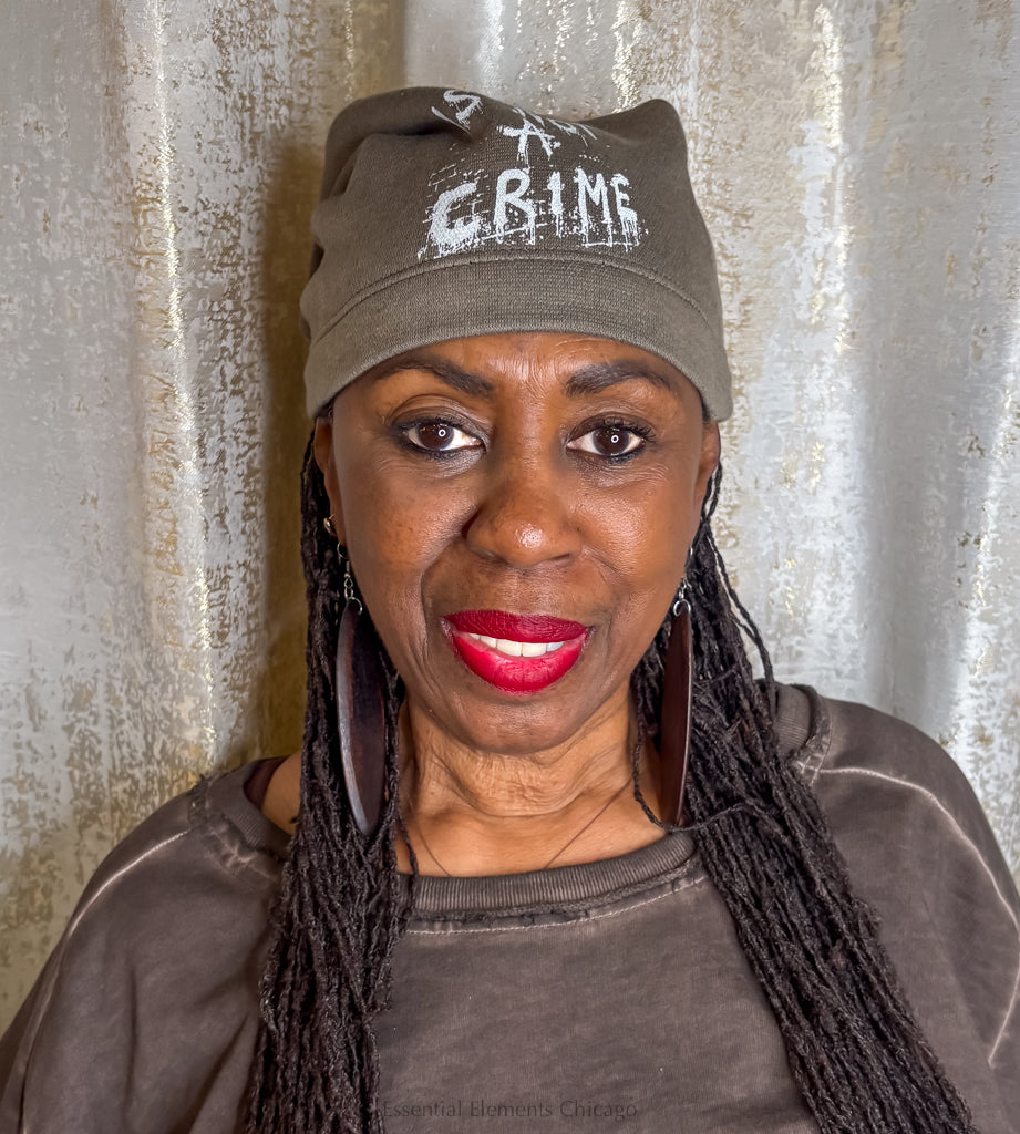 Art is Not a Crime Beanie - Essential Elements Chicago